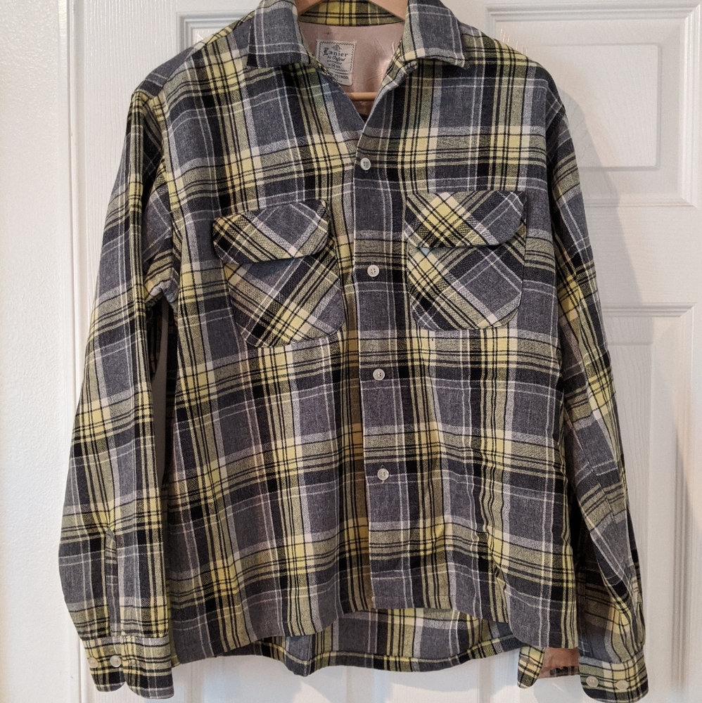 Yellow and black Nice Men's Button Down